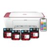 HP Ink Advantage Ultra 4929 Print, Copy, Scan, Self Reset WiFi, Smart App Setup, Print per Page Cost Starting at 44paise/Page with 2 Additional Sets of Inks, Ideal for Home  5 4 3 21