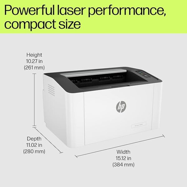 HP Laser 1008w Printer, Wireless, Single Function, Print